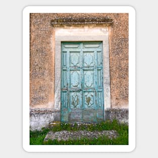 Green Chapel Door Sticker